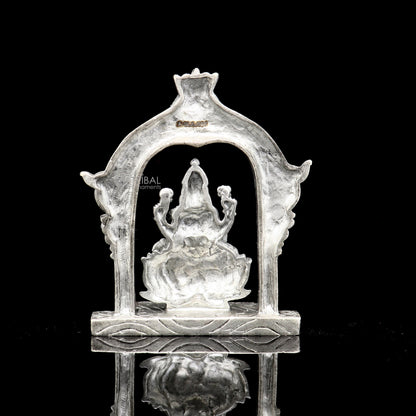 5.3CM  Goddess Lakshmi Divine statue figurine for puja,best way for Diwali festival puja or worshipping for wealth and prosperity art738 - TRIBAL ORNAMENTS