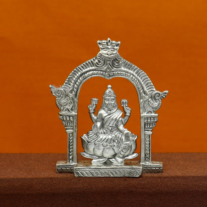 5.3CM  Goddess Lakshmi Divine statue figurine for puja,best way for Diwali festival puja or worshipping for wealth and prosperity art738 - TRIBAL ORNAMENTS