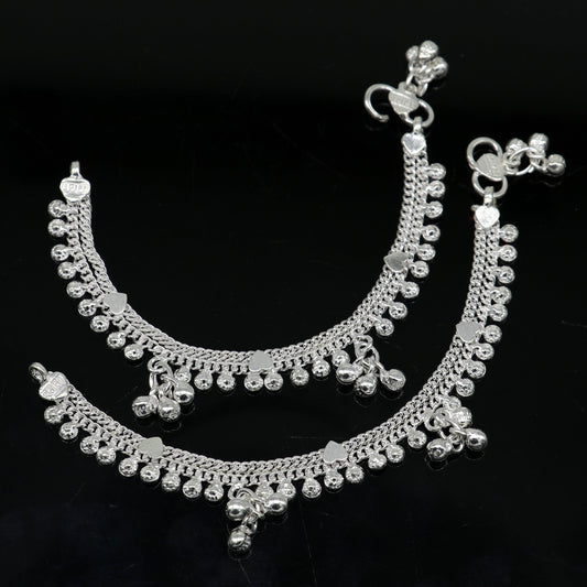 5.5" inches long custom design amazing stunning baby anklets, special gift for your princes baby charm anklets foot bracelet ank369 - TRIBAL ORNAMENTS