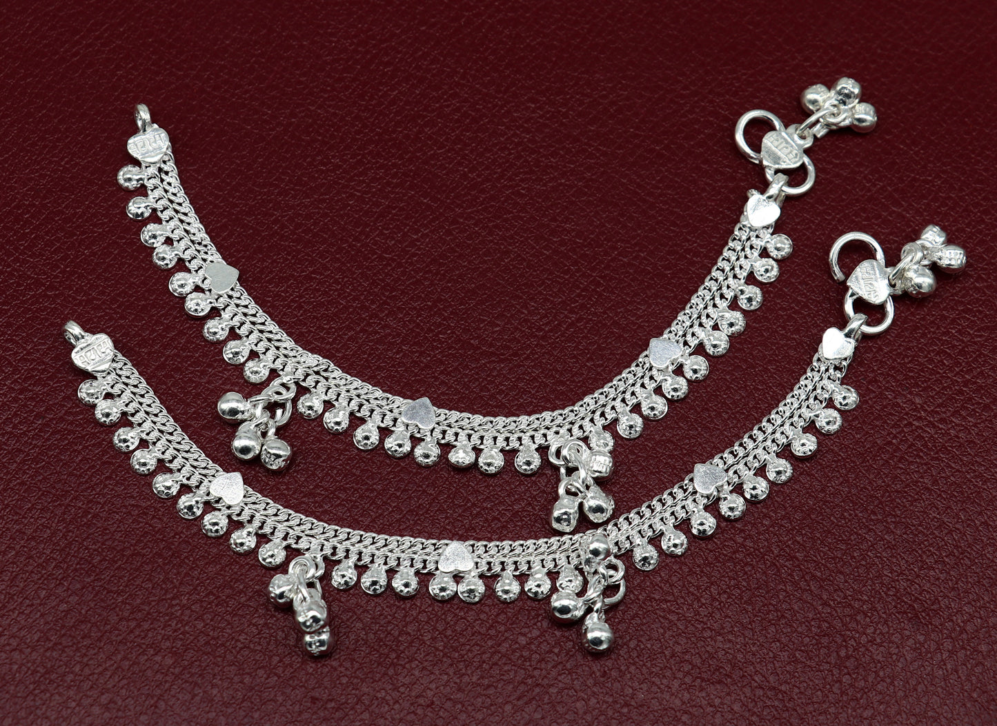 5.5" inches long custom design amazing stunning baby anklets, special gift for your princes baby charm anklets foot bracelet ank369 - TRIBAL ORNAMENTS