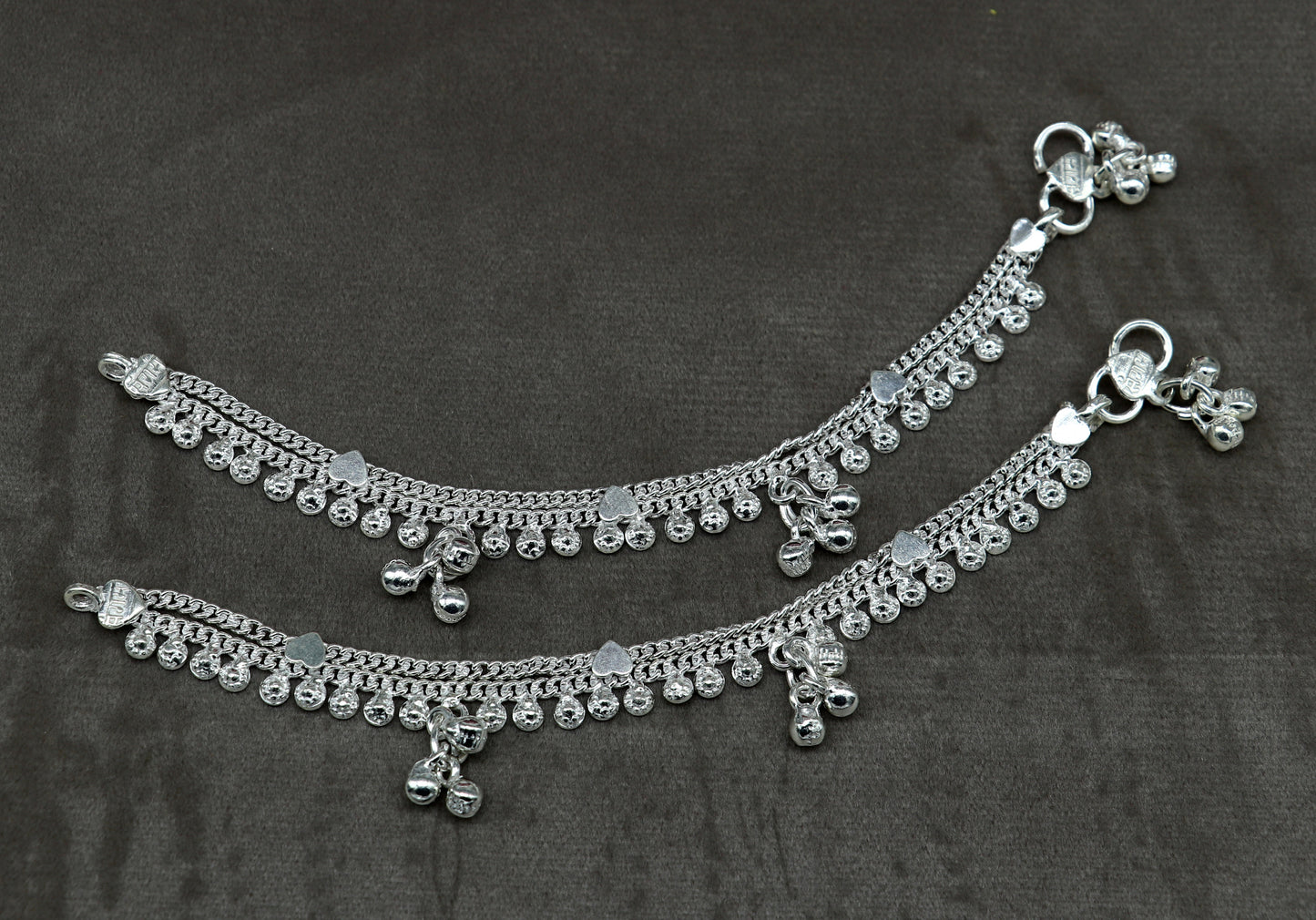 5.5" inches long custom design amazing stunning baby anklets, special gift for your princes baby charm anklets foot bracelet ank369 - TRIBAL ORNAMENTS