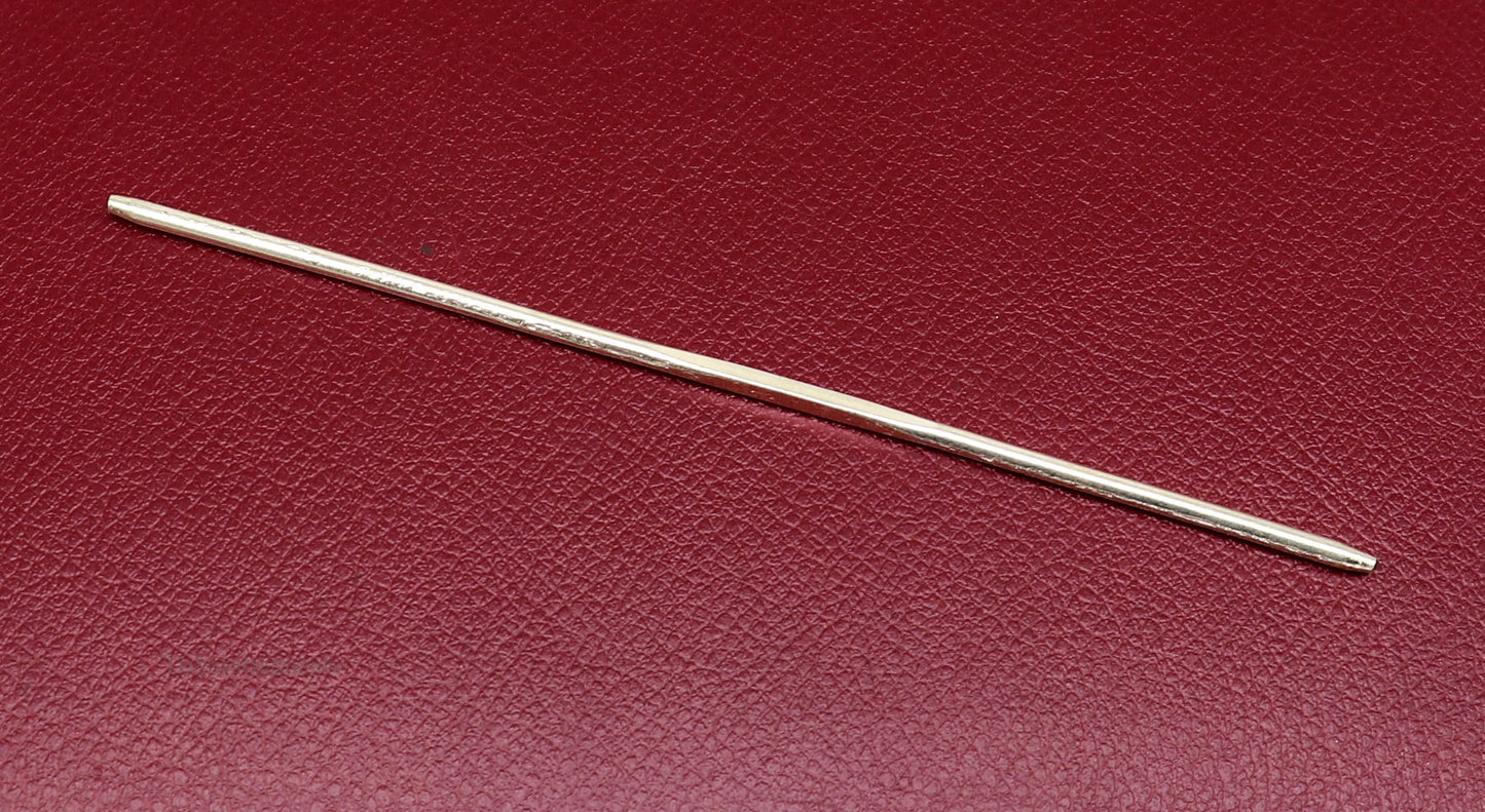 5" inches long handmade solid sterling silver eyeliner stick, kajal sticks, surma stick, fabulous brides vintage style gift su470 - TRIBAL ORNAMENTS