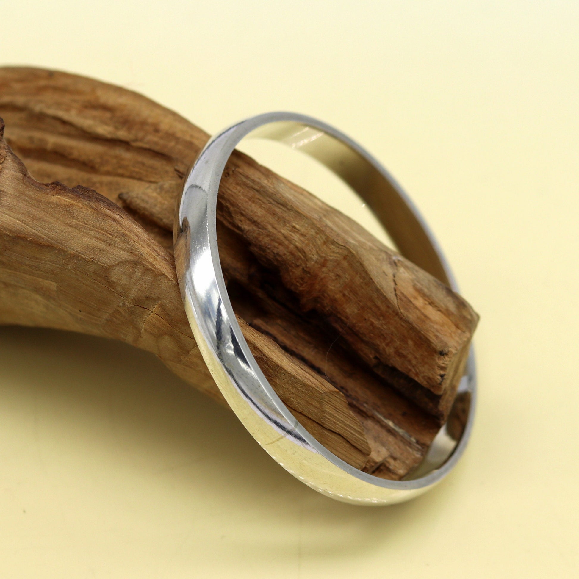 5mm Sterling silver handmade solid kada baby bracelet bangle for unisex, amazing sikha, punjabi kada, solid silver kids jewelry nsk325 - TRIBAL ORNAMENTS