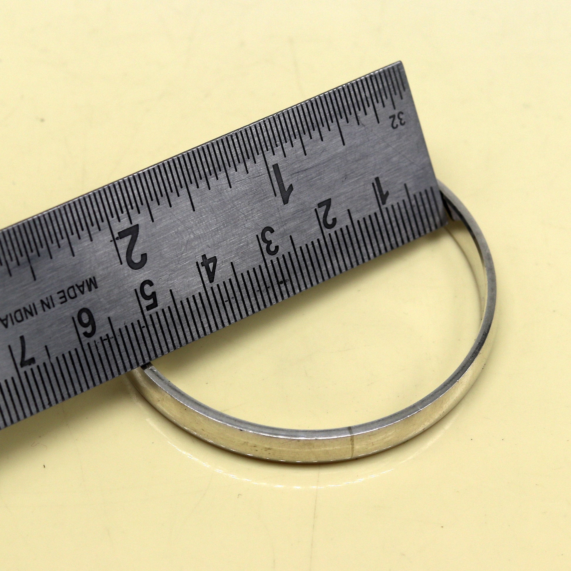 5mm Sterling silver handmade solid kada baby bracelet bangle for unisex, amazing sikha, punjabi kada, solid silver kids jewelry nsk325 - TRIBAL ORNAMENTS