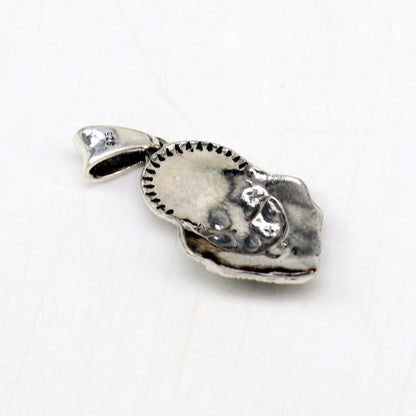 925 pure silver God Vishnu Narasimha pendant, oxidized tribal jewelry with intricate design, suitable for necklace or gift.