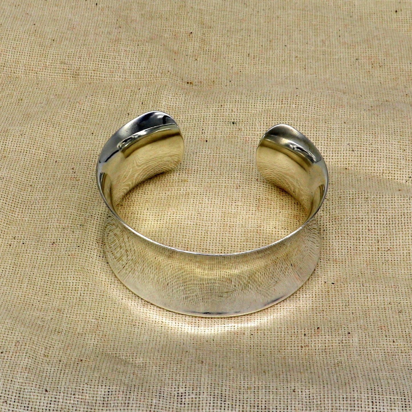 925 fine sterling silver gorgeous unique curved design bright shiny, new trendy fancy Bollywood style elegant cuff bangle bracelet cuff17 - TRIBAL ORNAMENTS