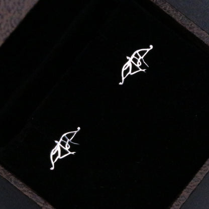 925 Solid sterling silver handmade stud indian idol lord rama fabulous design regional stud earring pair jewelry s-17 - TRIBAL ORNAMENTS