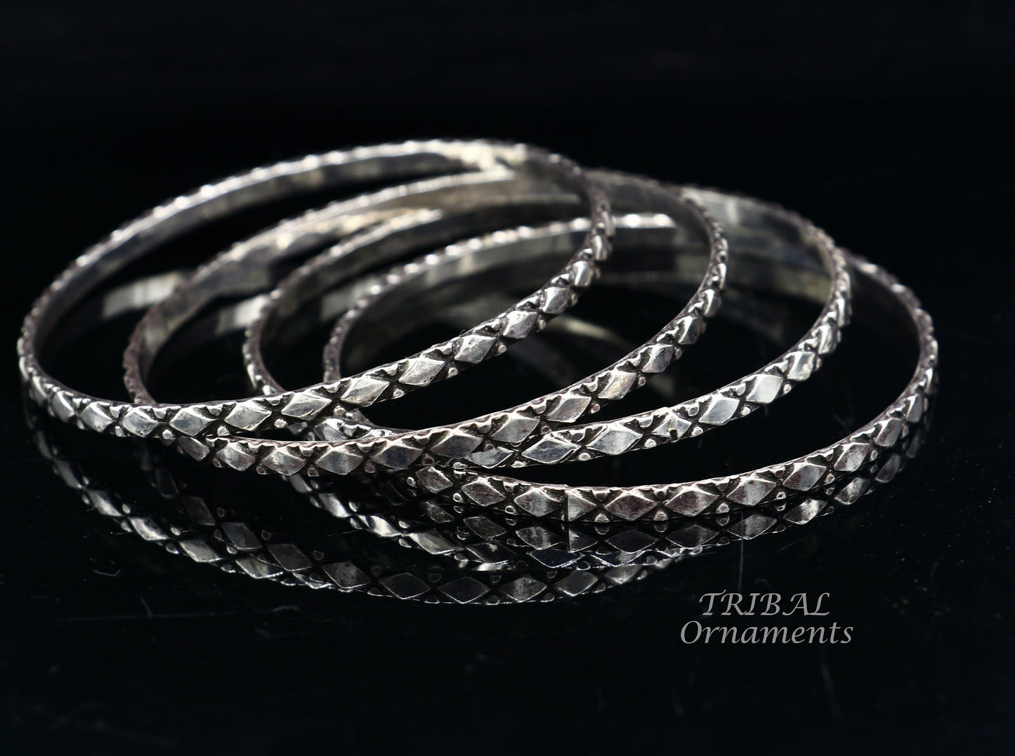 925 sterling customized style work designer bangle bracelet pure silver gifting jewelry, brides made bangles ba158 - TRIBAL ORNAMENTS