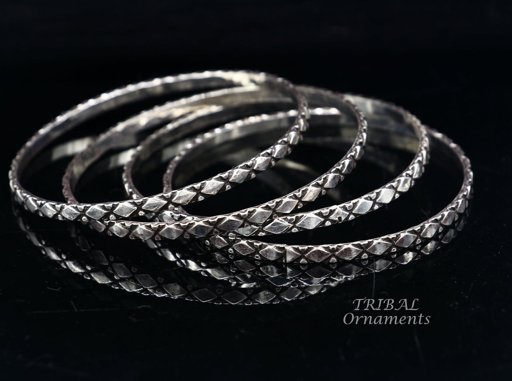 925 sterling customized style work designer bangle bracelet pure silver gifting jewelry, brides made bangles ba158 - TRIBAL ORNAMENTS