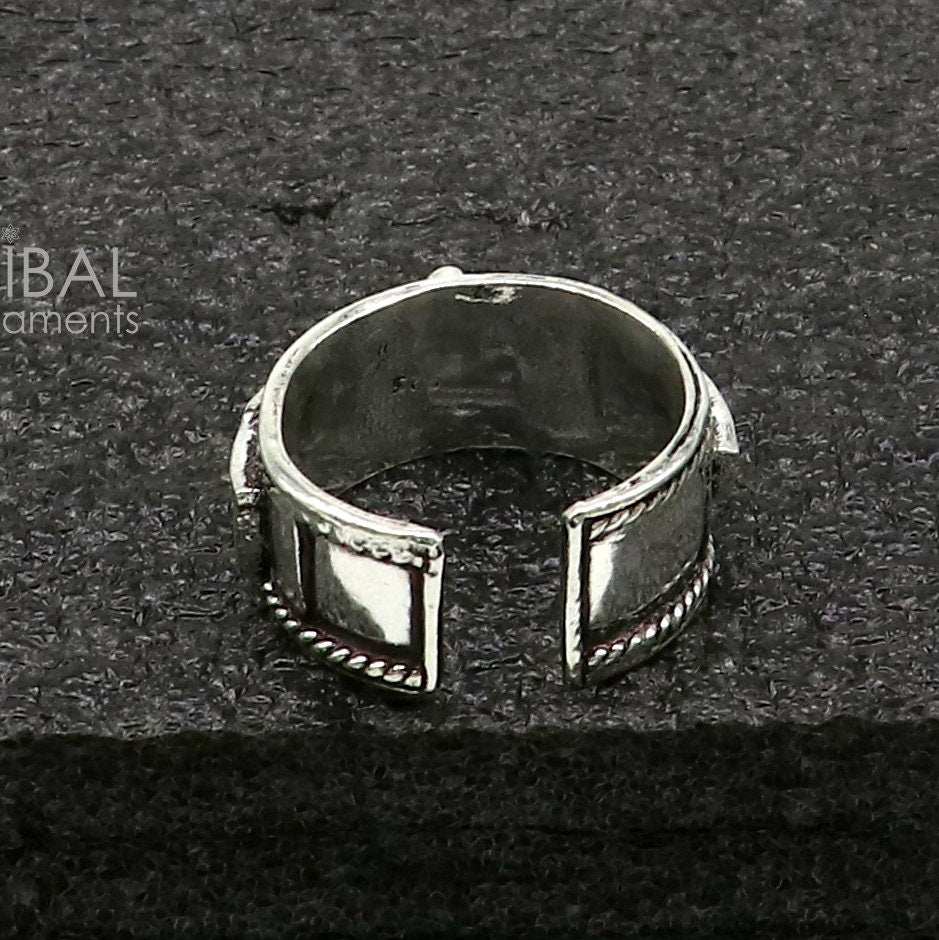 925 sterling silver 11mm wide solid handmade | TRIBAL ORNAMENTS