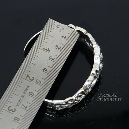 925 sterling silver customized adjustable tribal cuff bracelet kada, excellent cuff bangle bracelet Tribal ethnic boho jewelry cuff98 - TRIBAL ORNAMENTS