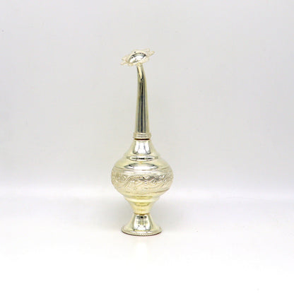925 sterling silver customized design silver spray bottle, silver perfume bottle, royal style spray article, puja utensils, best gift su164 - TRIBAL ORNAMENTS