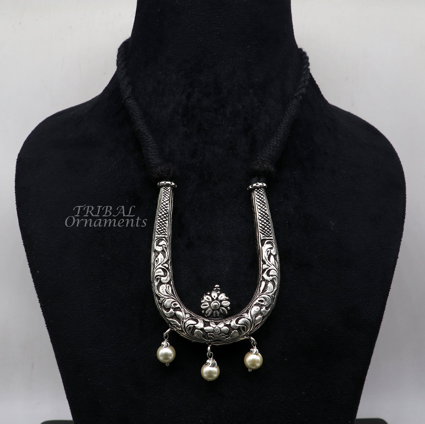 925 sterling silver handmade adjustable necklace traditional cultural trendy functional necklace Delicate Necklaces jewelry set549 - TRIBAL ORNAMENTS