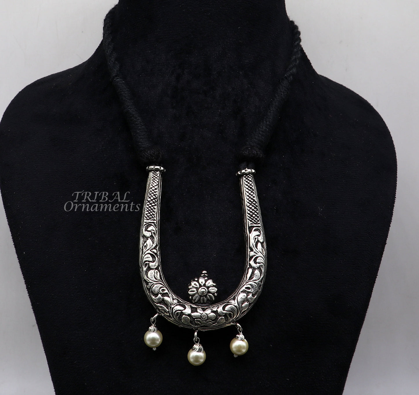 925 sterling silver handmade adjustable necklace traditional cultural trendy functional necklace Delicate Necklaces jewelry set549 - TRIBAL ORNAMENTS