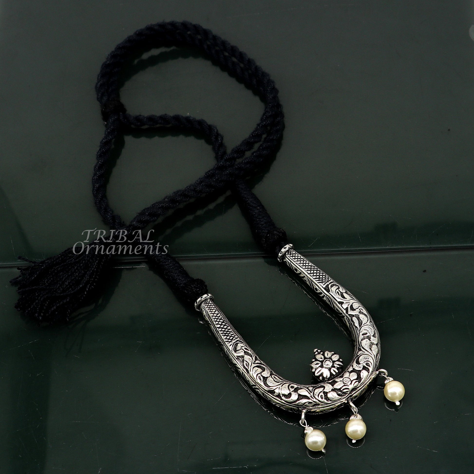 925 sterling silver handmade adjustable necklace traditional cultural trendy functional necklace Delicate Necklaces jewelry set549 - TRIBAL ORNAMENTS