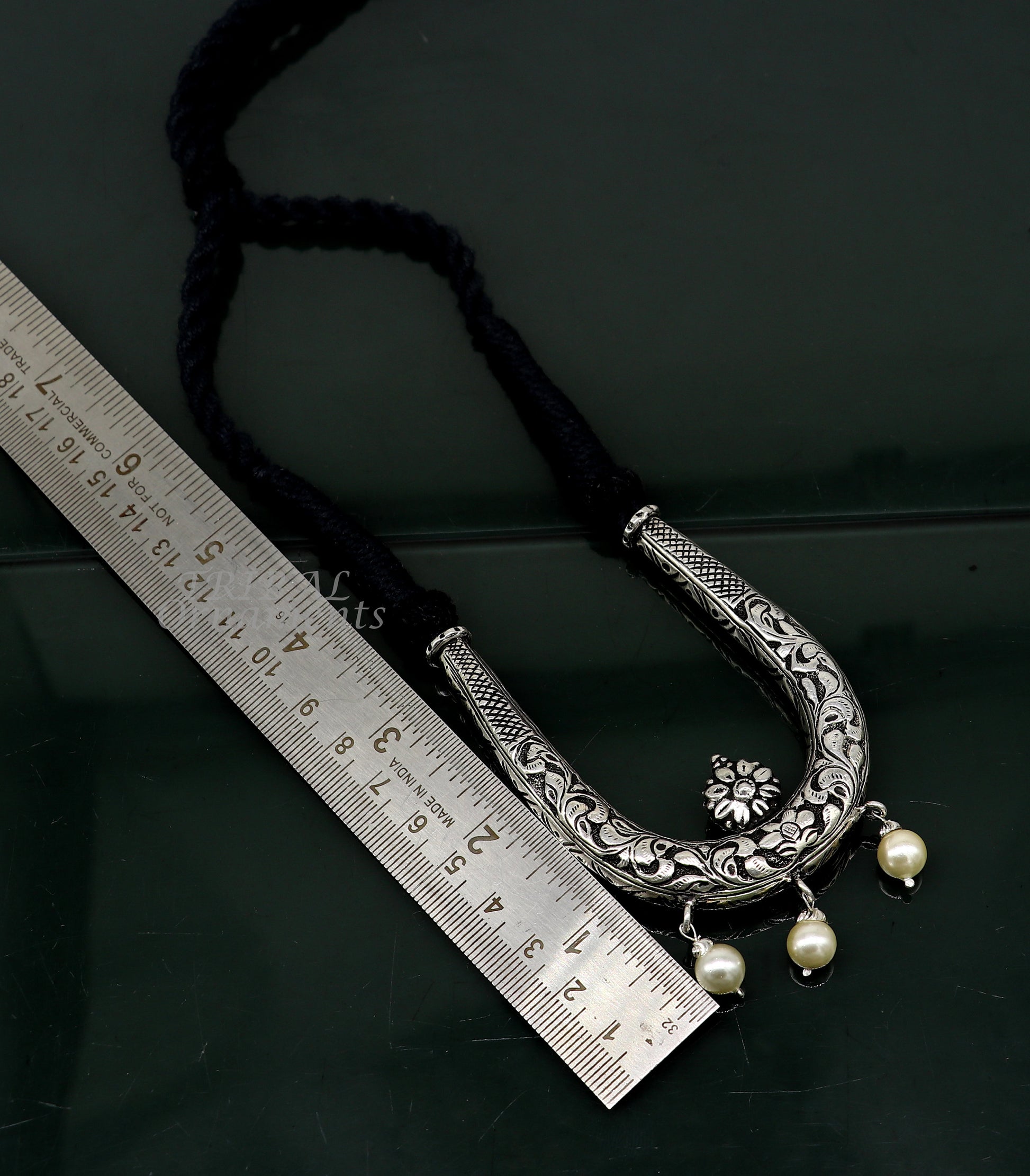 925 sterling silver handmade adjustable necklace traditional cultural trendy functional necklace Delicate Necklaces jewelry set549 - TRIBAL ORNAMENTS