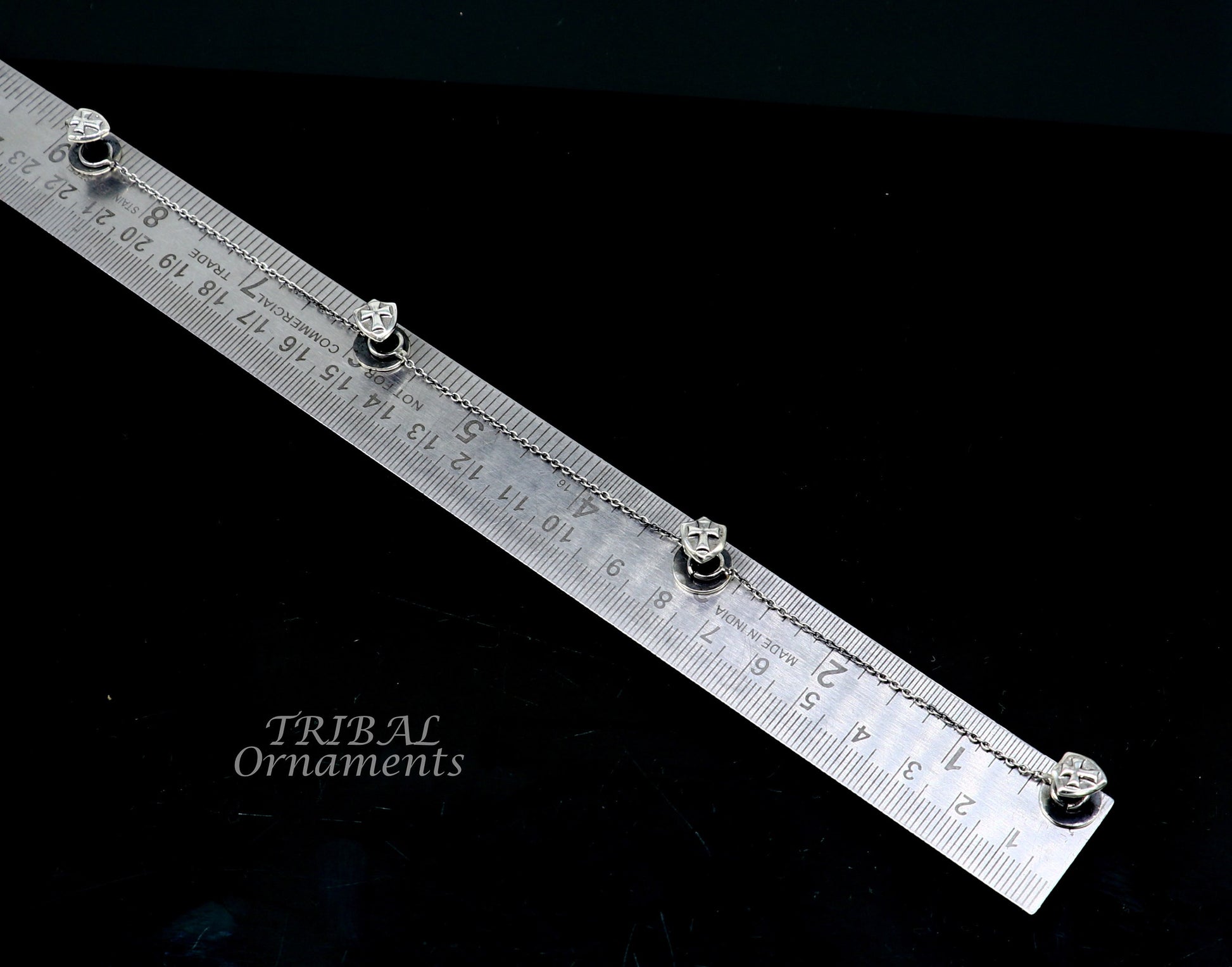 925 Sterling silver handmade amazing unique cross symbol shape ethnic style  design buttons for men's kurta, best gifting accessories btn14 - TRIBAL ORNAMENTS