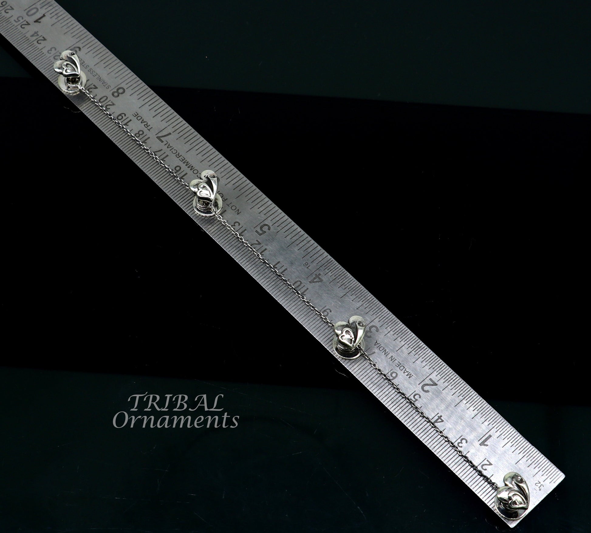 925 Sterling silver handmade amazing unique heart love shape ethnic style  design buttons for men's kurta, best gifting accessories btn13 - TRIBAL ORNAMENTS