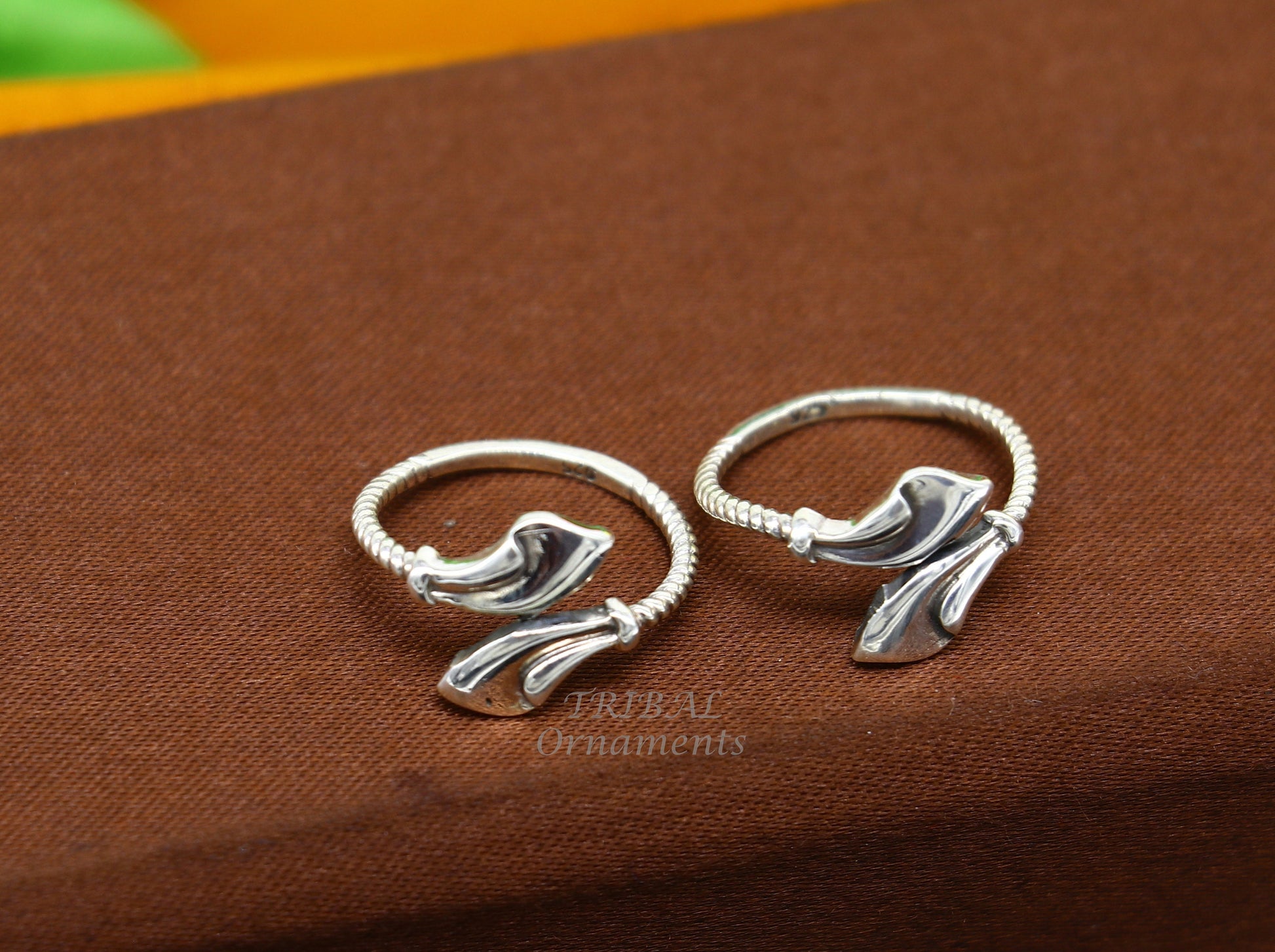 925 sterling silver handmade amazing vintage style toe ring, best gifting tiny tone ring 92.5% pure silver jewelry from india ytr11 - TRIBAL ORNAMENTS