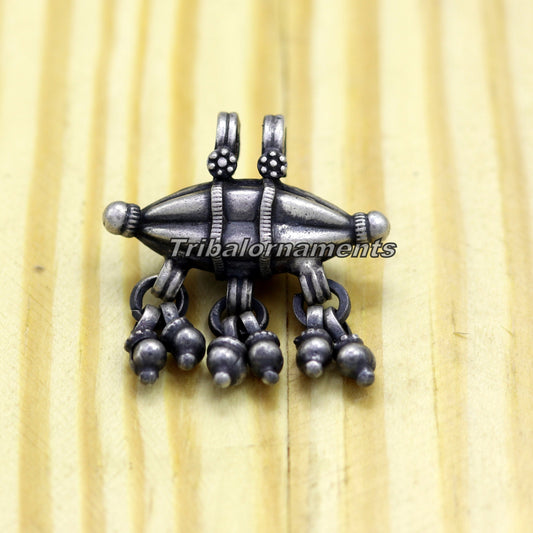 925 sterling silver handmade custom made design gorgeous amulet pendant personalized gift necklace belly dance  jewelry nsp367 - TRIBAL ORNAMENTS