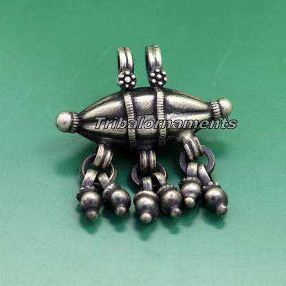 925 sterling silver handmade custom made design gorgeous amulet pendant personalized gift necklace belly dance  jewelry nsp367 - TRIBAL ORNAMENTS