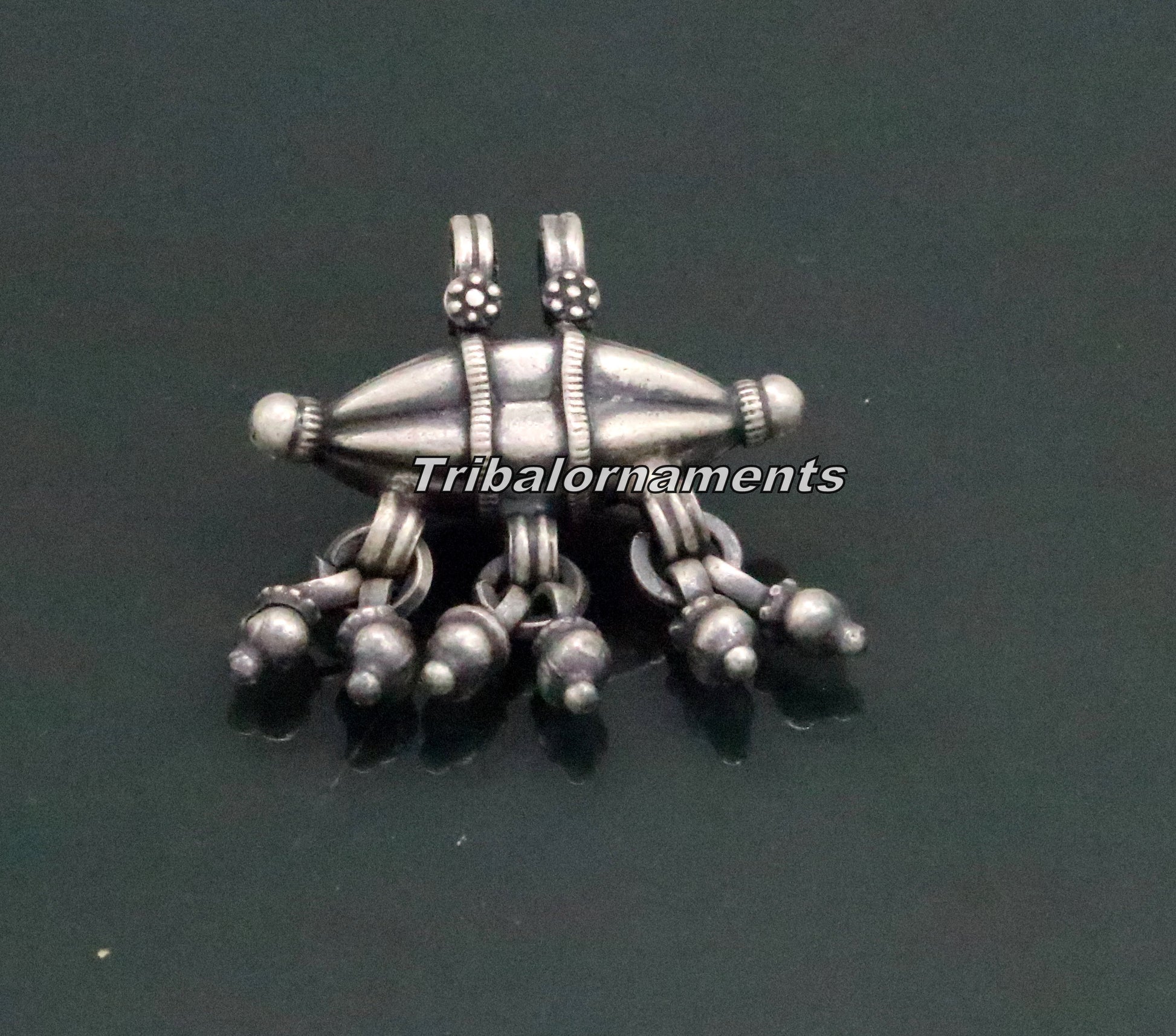 925 sterling silver handmade custom made design gorgeous amulet pendant personalized gift necklace belly dance  jewelry nsp367 - TRIBAL ORNAMENTS