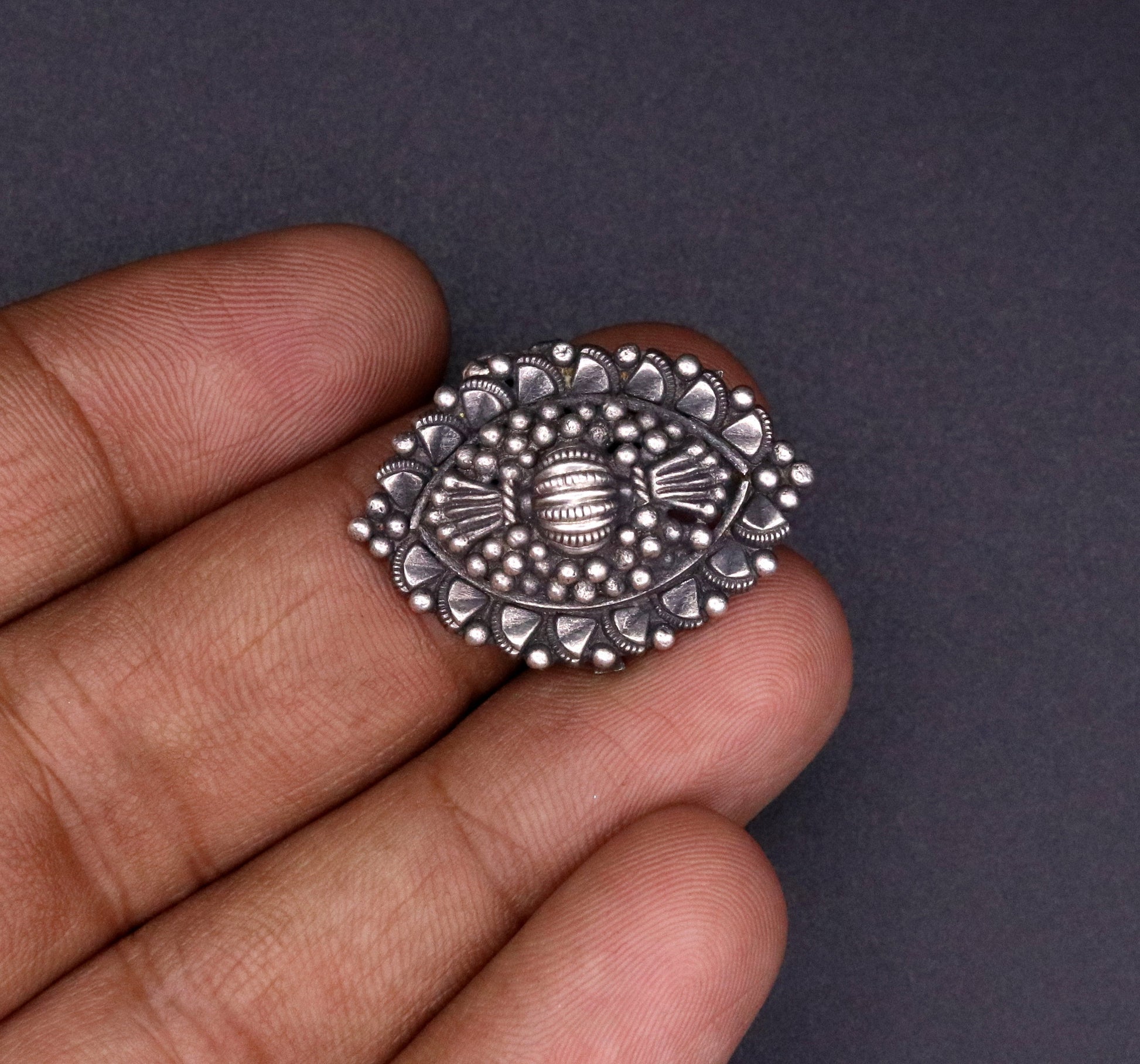 925 sterling silver handmade customized vintage design fabulous adjustable ring, band tribal belly dance personalized gift jewelry sr37 - TRIBAL ORNAMENTS