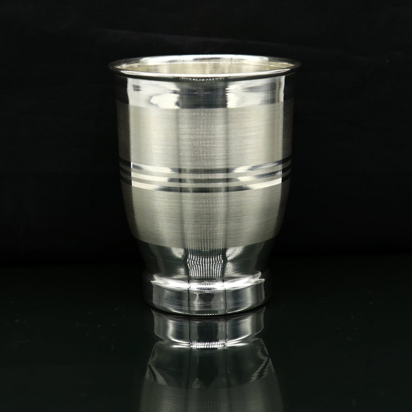 925 sterling silver handmade design water or milk glass cup for baby food, best gifting idea, silver utensils, silver kitchen article sv169 - TRIBAL ORNAMENTS