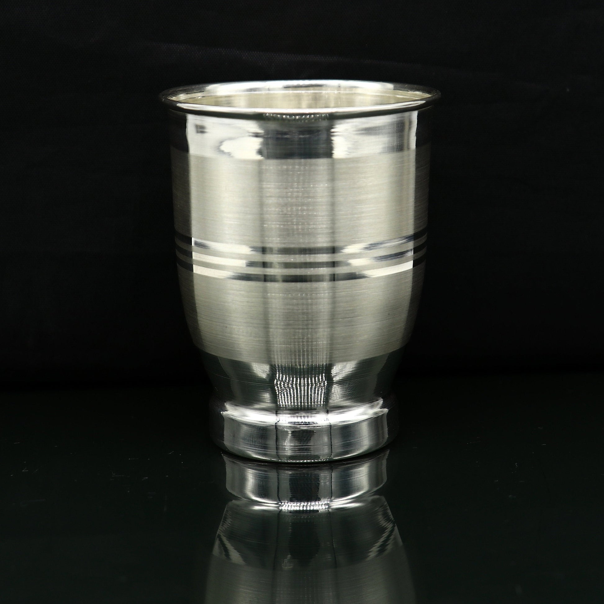 925 sterling silver handmade design water or milk glass cup for baby food, best gifting idea, silver utensils, silver kitchen article sv169 - TRIBAL ORNAMENTS