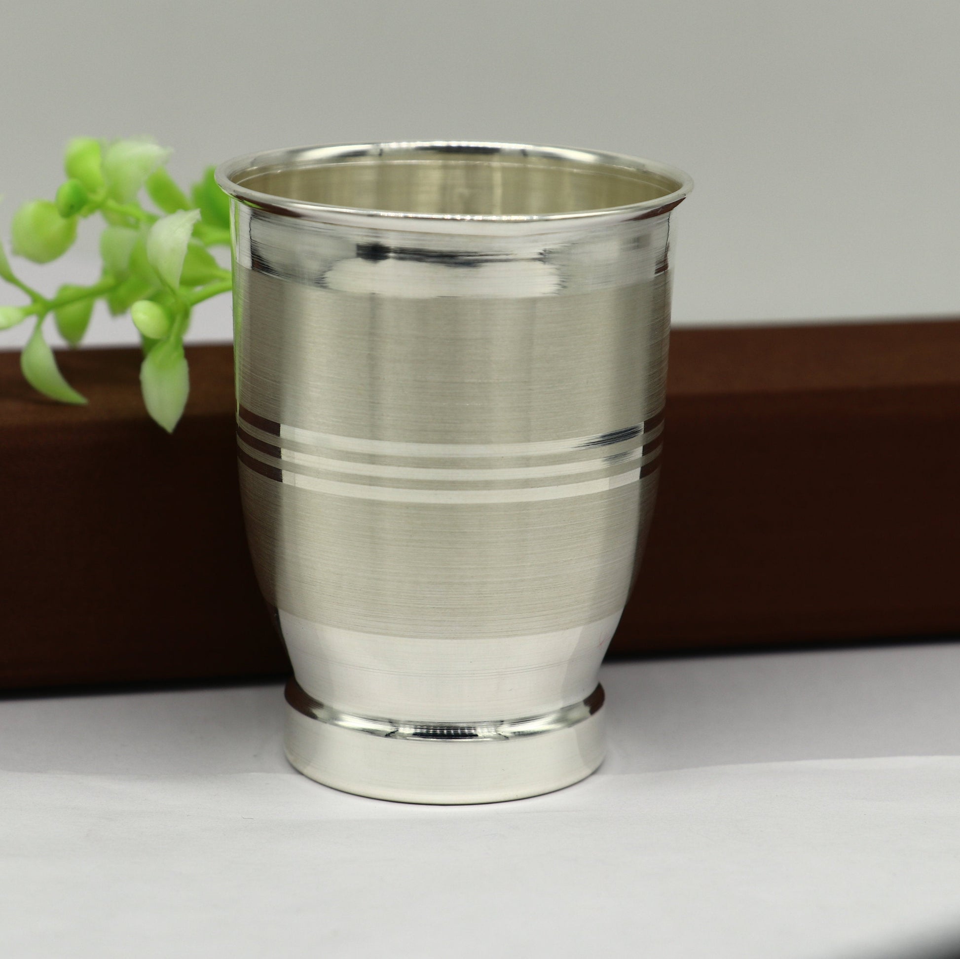 925 sterling silver handmade design water or milk glass cup for baby food, best gifting idea, silver utensils, silver kitchen article sv169 - TRIBAL ORNAMENTS