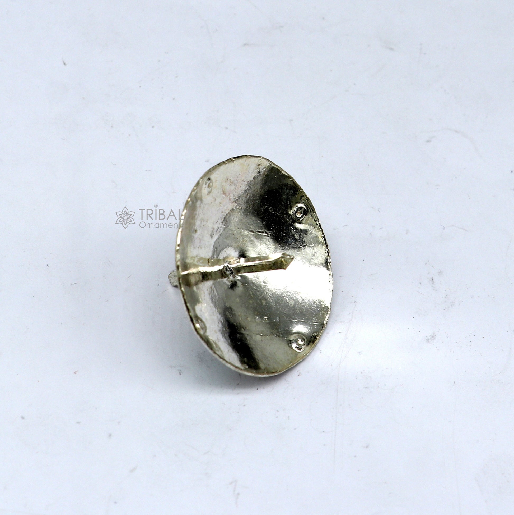 925 sterling silver handmade enamel work Firki or Lattu toy , best silver toy for your  baby Krishna idols, best silver article india su1153 - TRIBAL ORNAMENTS