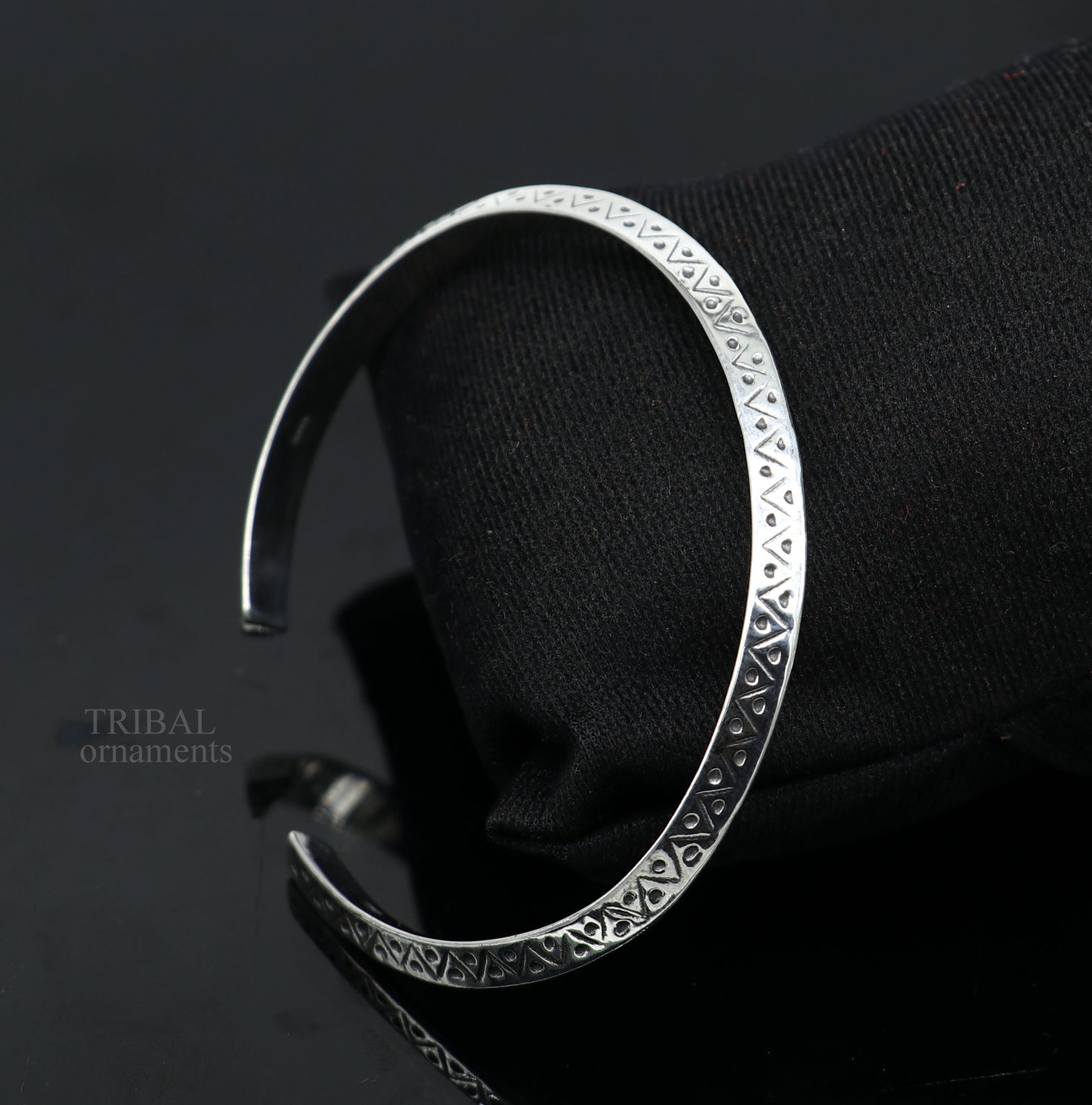 925 sterling silver handmade exclusive vintage design cuff bracelet bangle kada, best unisex stylish fancy gifting jewelry cuff1123 - TRIBAL ORNAMENTS