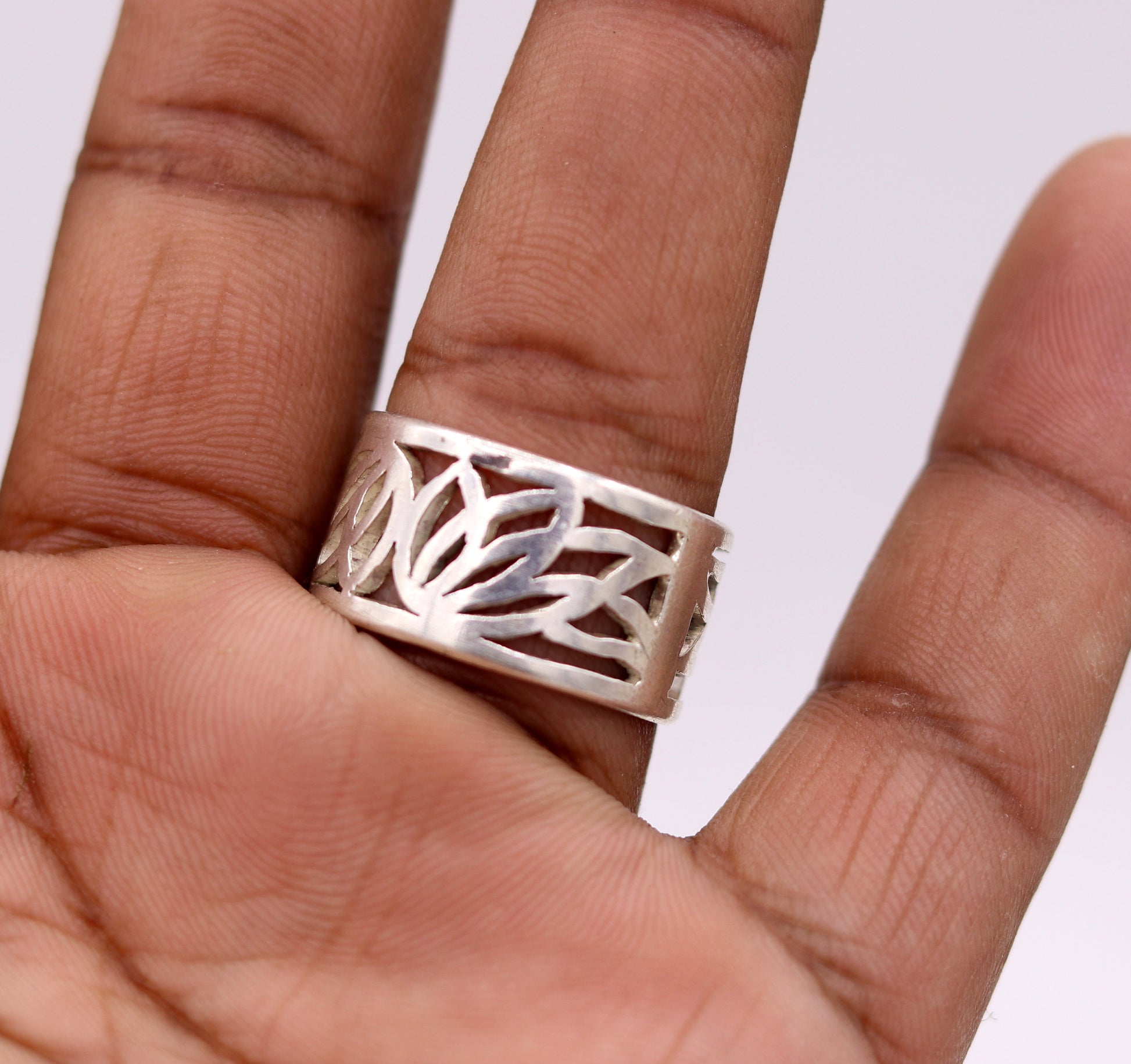 925 sterling silver handmade fabulous ring band excellent horse camel elephant design ring ban unisex adjustable jewelry sr60 - TRIBAL ORNAMENTS