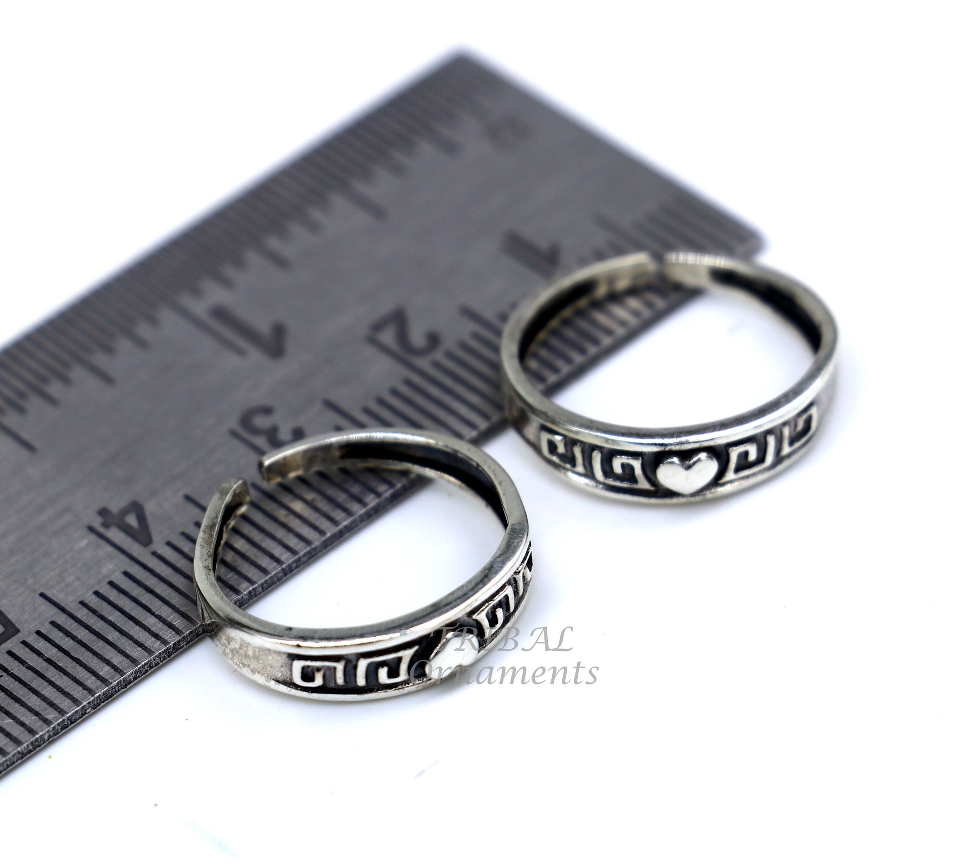 925 sterling silver handmade gorgeous design vintage style simple toe ring, best gifting tiny tone ring 925 stamped jewelry from india ytr09 - TRIBAL ORNAMENTS