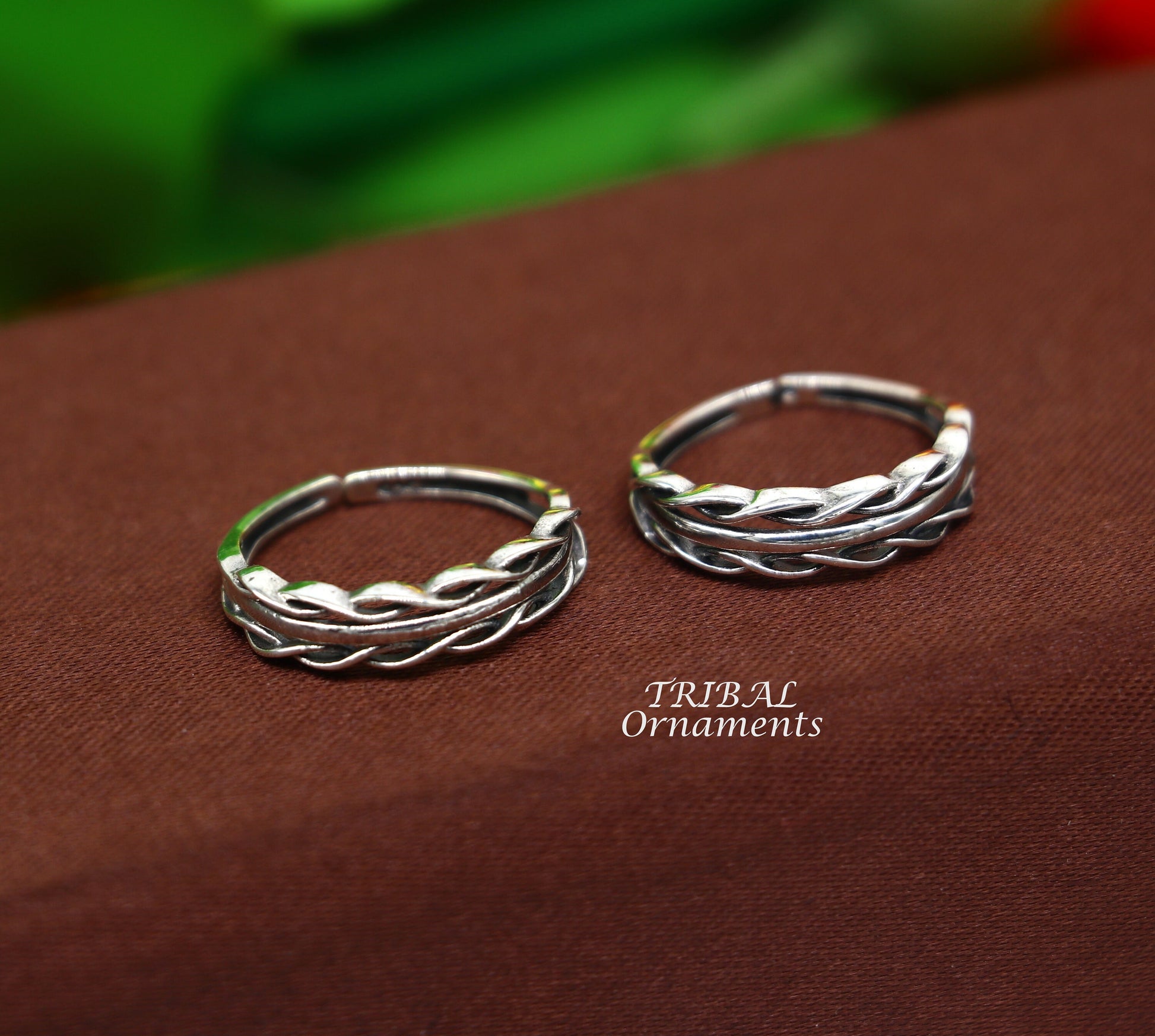 925 sterling silver handmade gorgeous design vintage style toe ring, best gifting tiny tone ring 925 stamped jewelry from india ytr07 - TRIBAL ORNAMENTS