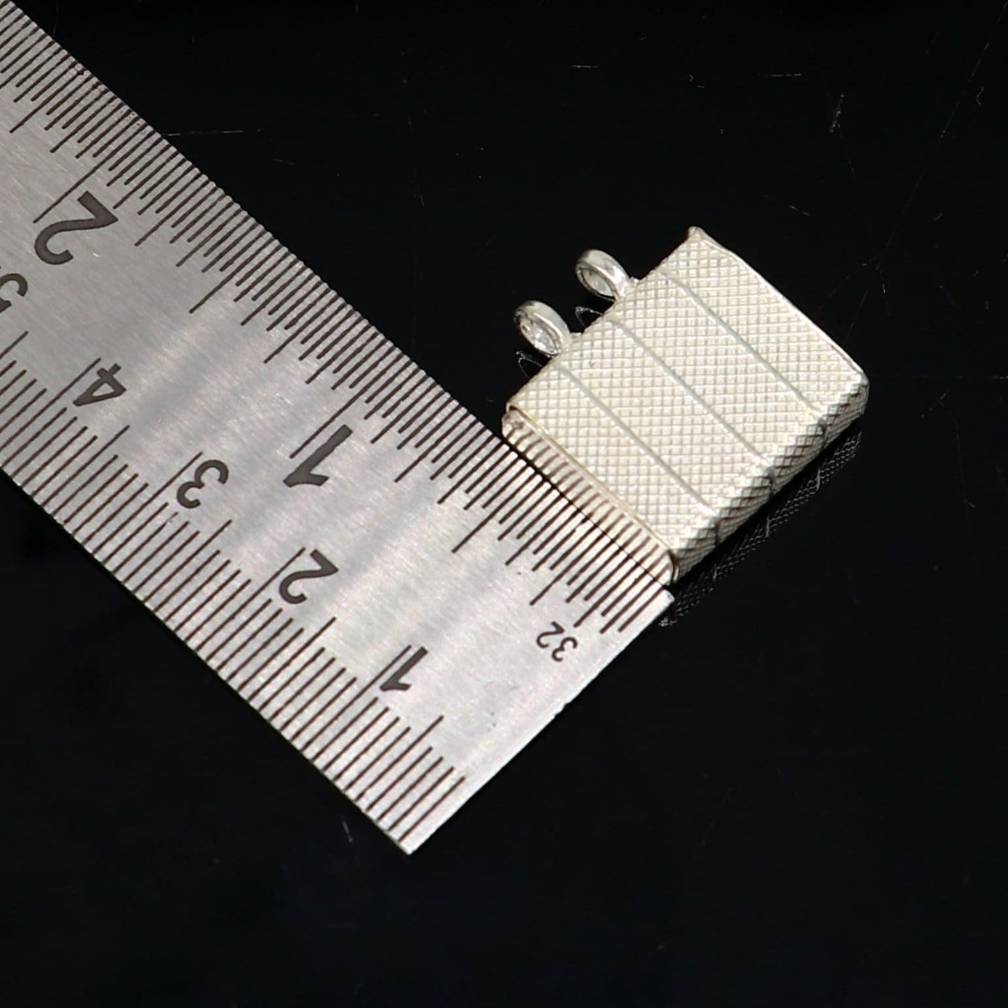 925 sterling silver handmade gorgeous Square shape handmade amulet box amulet pendant, mantra box, silver tabiz /mascot kavacham ssp664 - TRIBAL ORNAMENTS