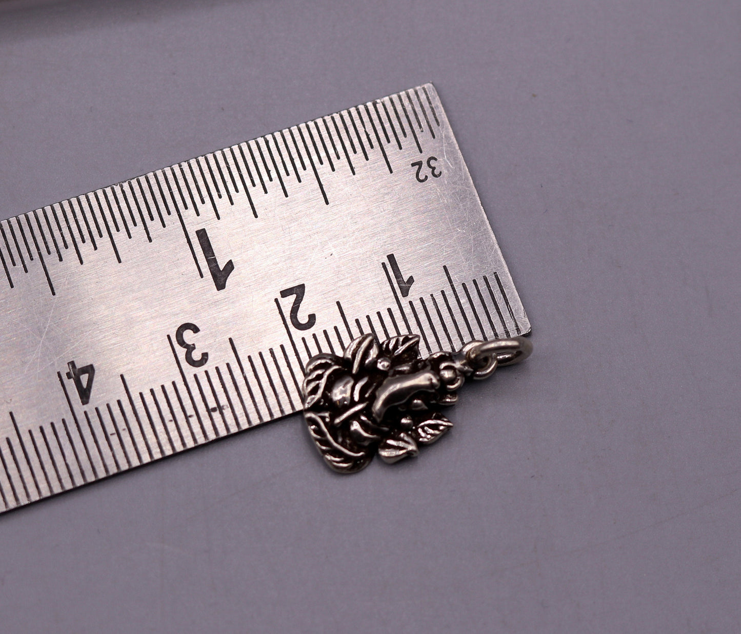 925 Sterling silver handmade Lord Ganesha tiny pendant fabulous locket pendant unisex small pendant jewelry nsp151 - TRIBAL ORNAMENTS