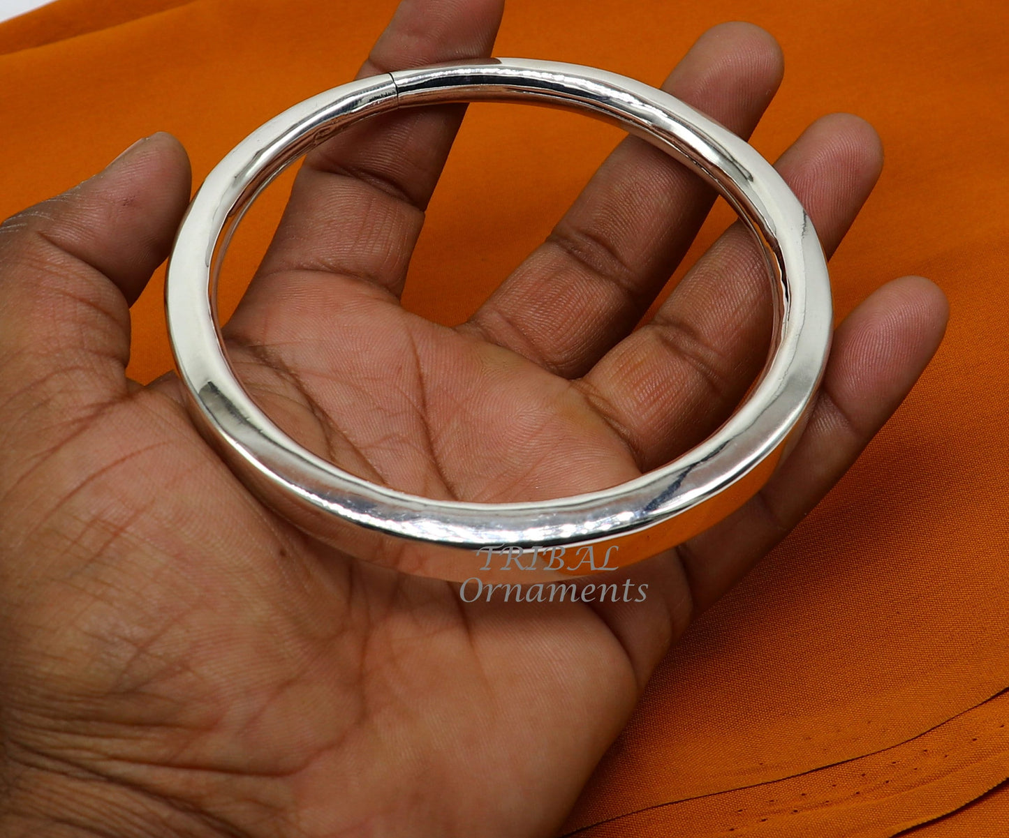 925 sterling silver handmade plain shiny design gorgeous customized foot bracelet ankle kada excellent belly dance jewelry for unisex nsfk66 - TRIBAL ORNAMENTS