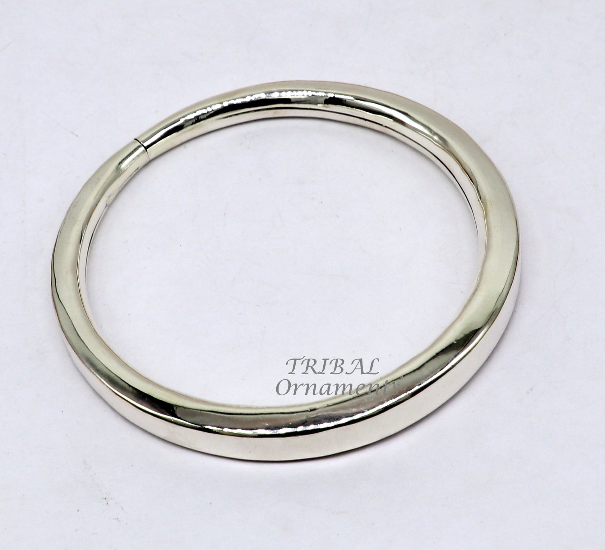 925 sterling silver handmade plain shiny design gorgeous customized foot bracelet ankle kada excellent belly dance jewelry for unisex nsfk66 - TRIBAL ORNAMENTS