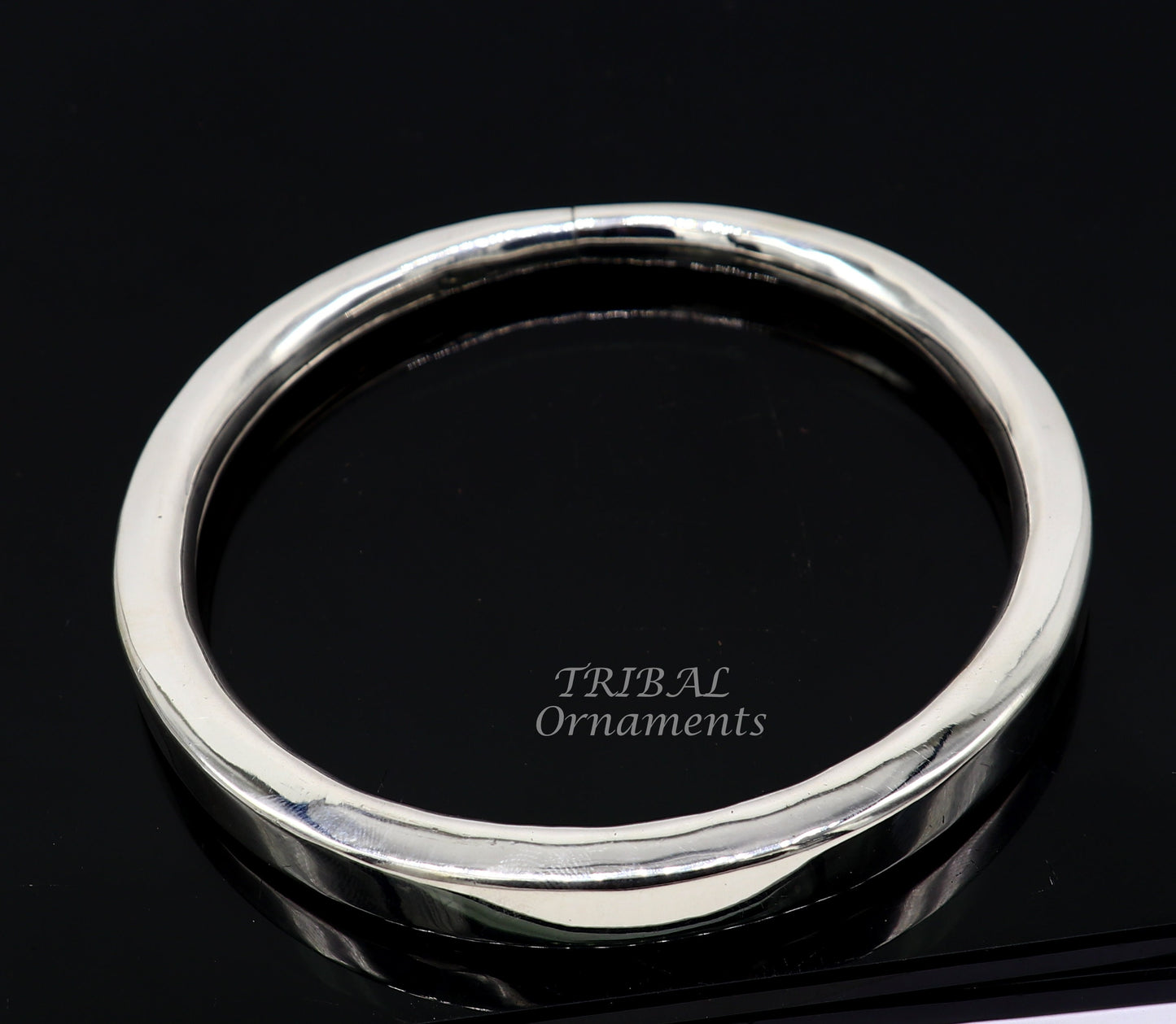 925 sterling silver handmade plain shiny design gorgeous customized foot bracelet ankle kada excellent belly dance jewelry for unisex nsfk66 - TRIBAL ORNAMENTS