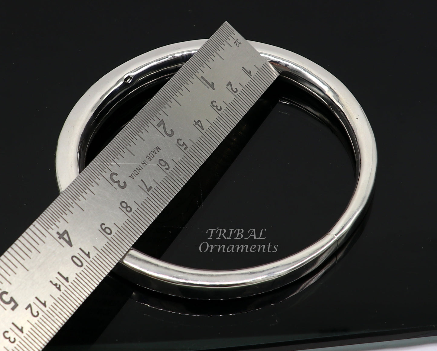 925 sterling silver handmade plain shiny design gorgeous customized foot bracelet ankle kada excellent belly dance jewelry for unisex nsfk66 - TRIBAL ORNAMENTS