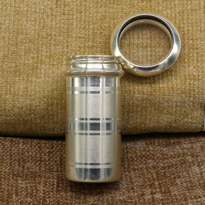 999 fine solid silver handmade small pill box, Tobacco box, storage box silver utensils, silver box, personal box men's accessories su151 - TRIBAL ORNAMENTS