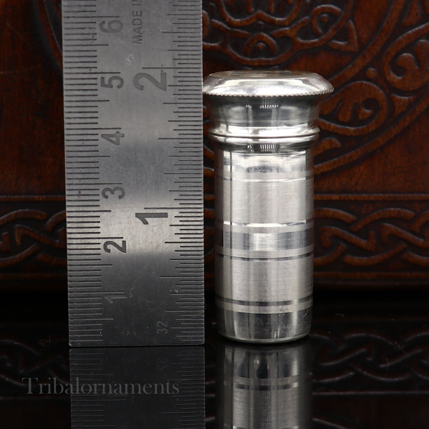 925 solid silver handmade small pill box, Tobacco box, storage box silver utensils, silver box, personal box men's accessories su589 - TRIBAL ORNAMENTS