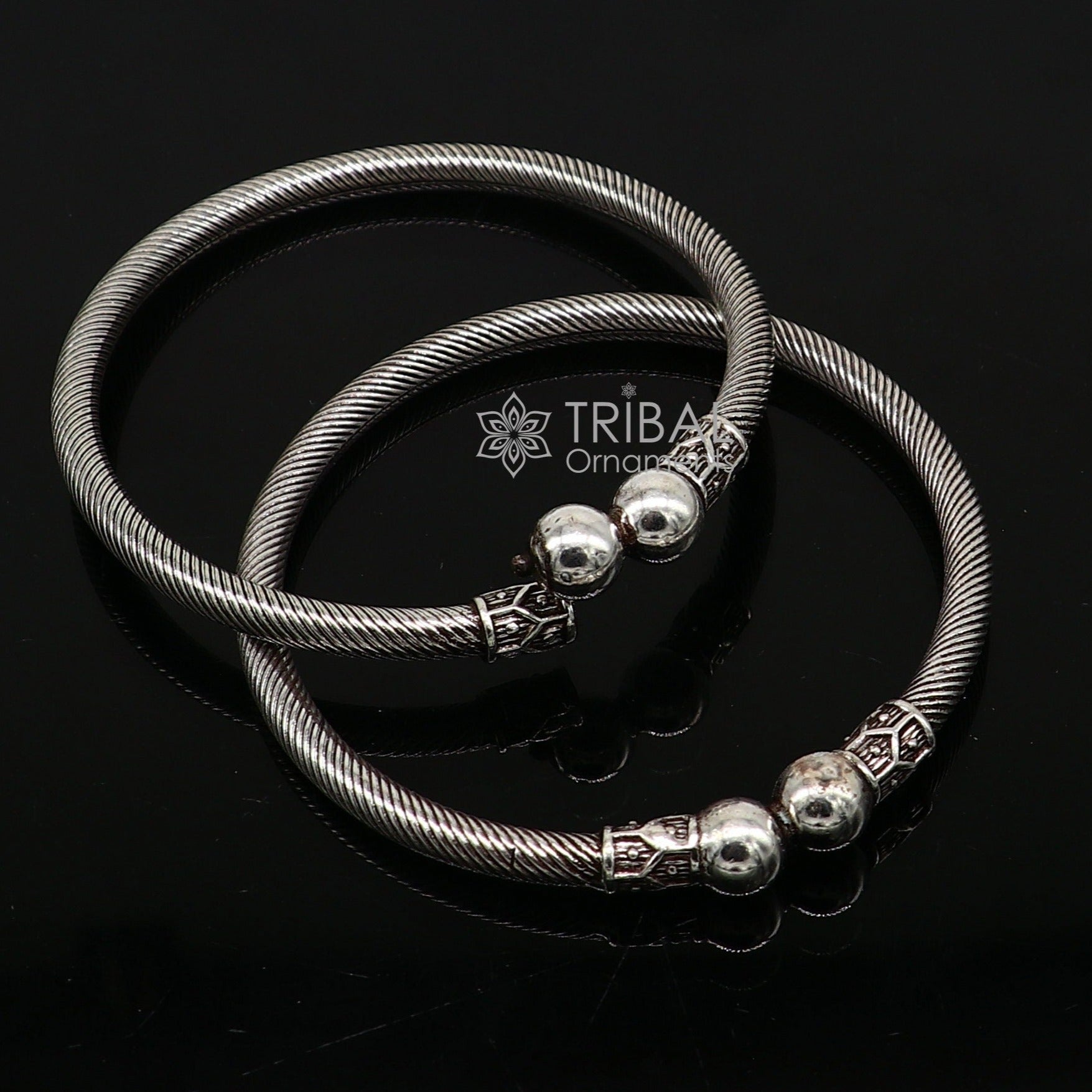 925 sterling silver handmade unique cultural design trendy kada bracelet for men's and girl's, best delicate Light weight jewelry nsk667 - TRIBAL ORNAMENTS