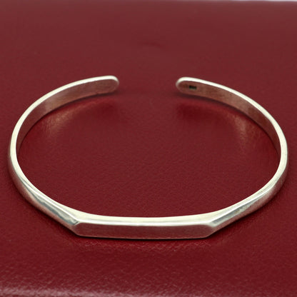 925 sterling silver plain shiny bright bangle bracelet kada, excellent personalized gifting adjustable fancy bangle men's or girls cuff72 - TRIBAL ORNAMENTS