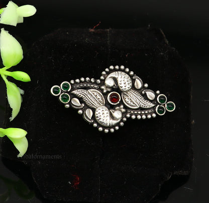 925 sterling silver single stone vintage design handmade adjustable ring, stunning designer customized wedding belly dance ring sr293 - TRIBAL ORNAMENTS