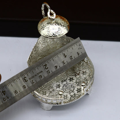 925 sterling silver sterling Sinhasan, singhasan idol god throne, god statue's divine chair, temple puja article collectible article su1108 - TRIBAL ORNAMENTS