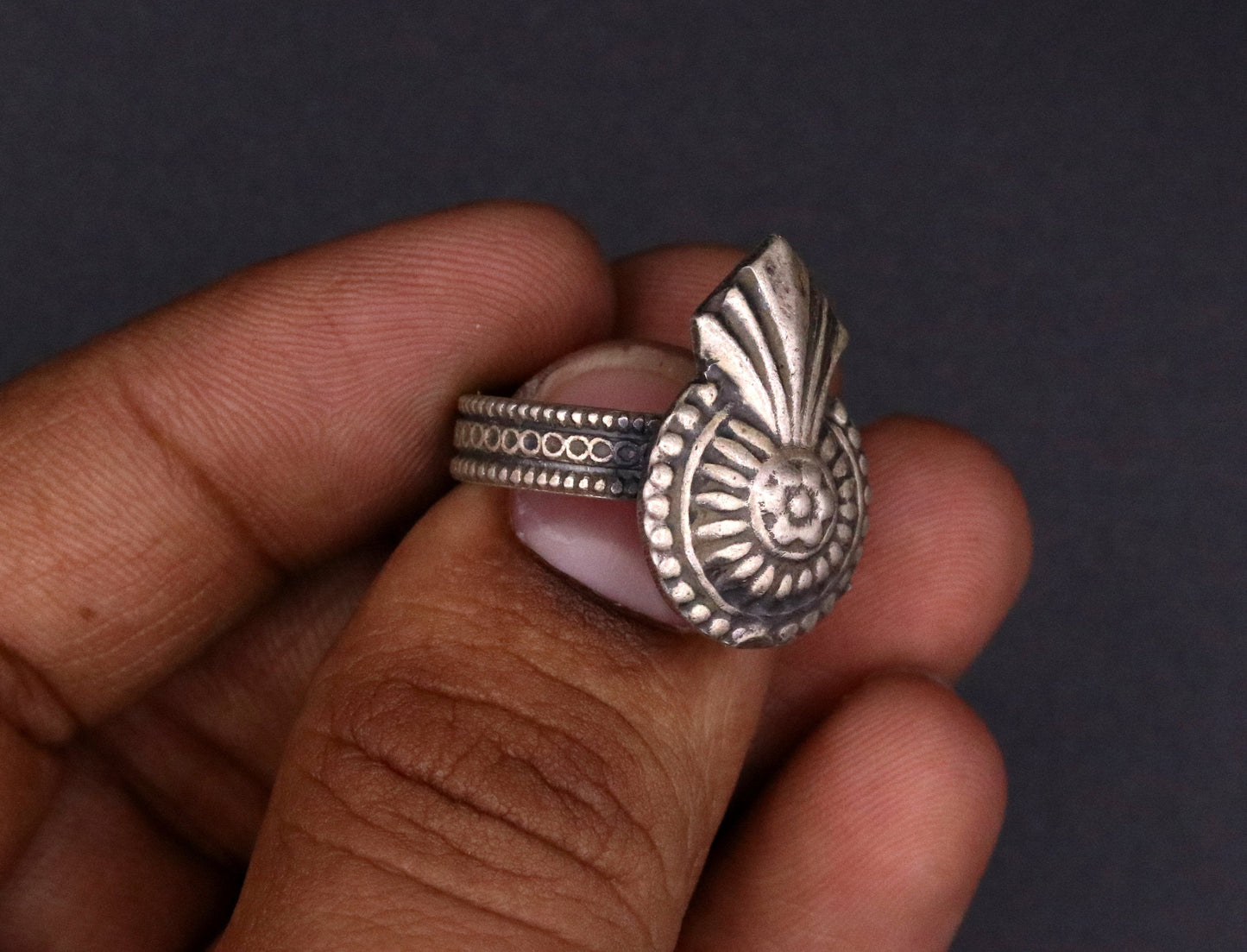 925 sterling silver traditional vintage design fabulous adjustable ring tribal belly dance jewelry !!sr24 - TRIBAL ORNAMENTS