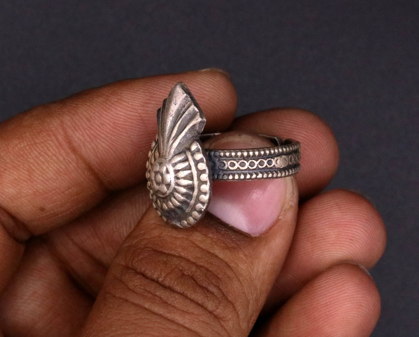 925 sterling silver traditional vintage design fabulous adjustable ring tribal belly dance jewelry !!sr24 - TRIBAL ORNAMENTS