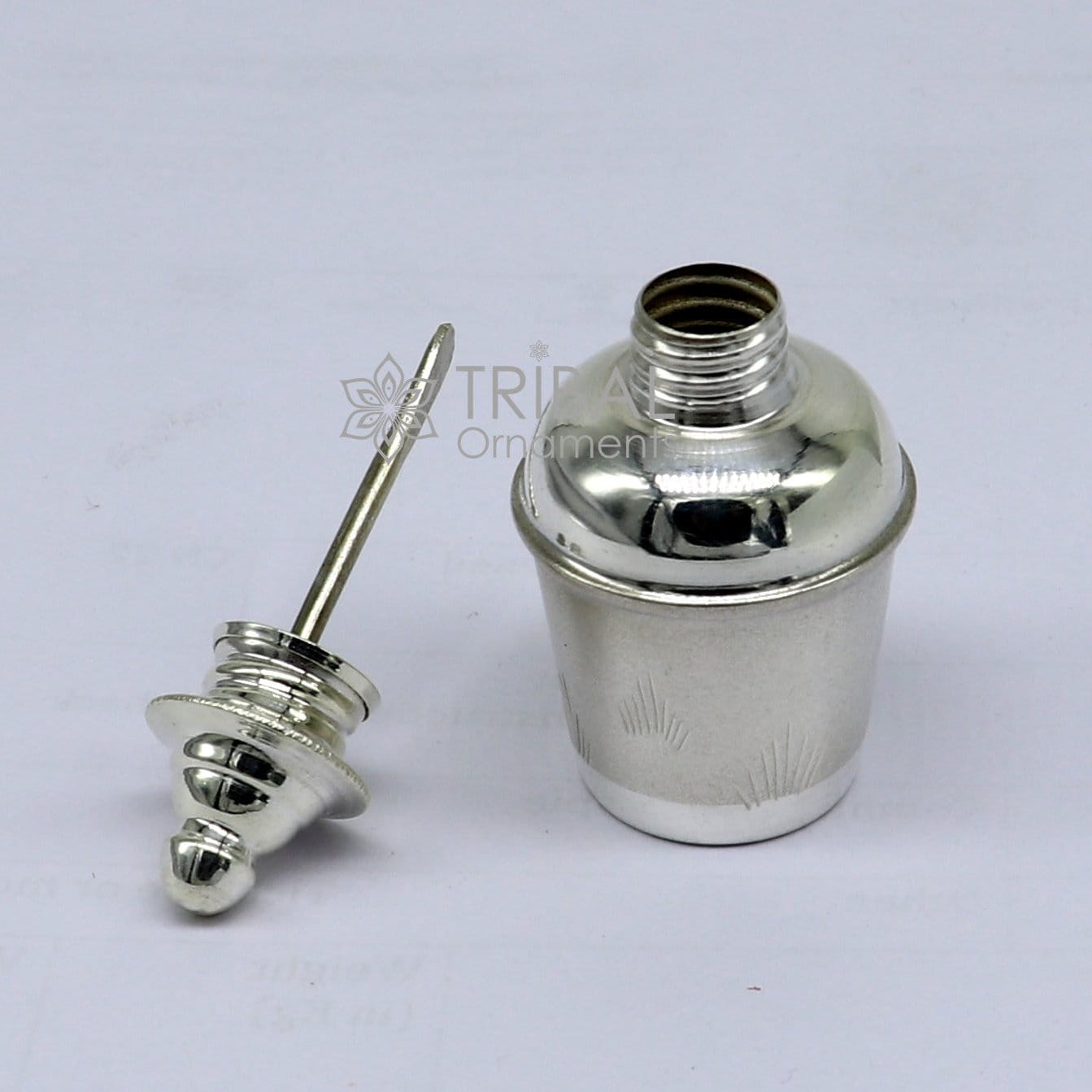 925 sterling silver trinket box, sindoor box/ casket box bridal Vermilion gifts box collection, container box, jewelry box art stb766 - TRIBAL ORNAMENTS